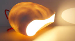 lampe de chevet par Barbara Leboeuf